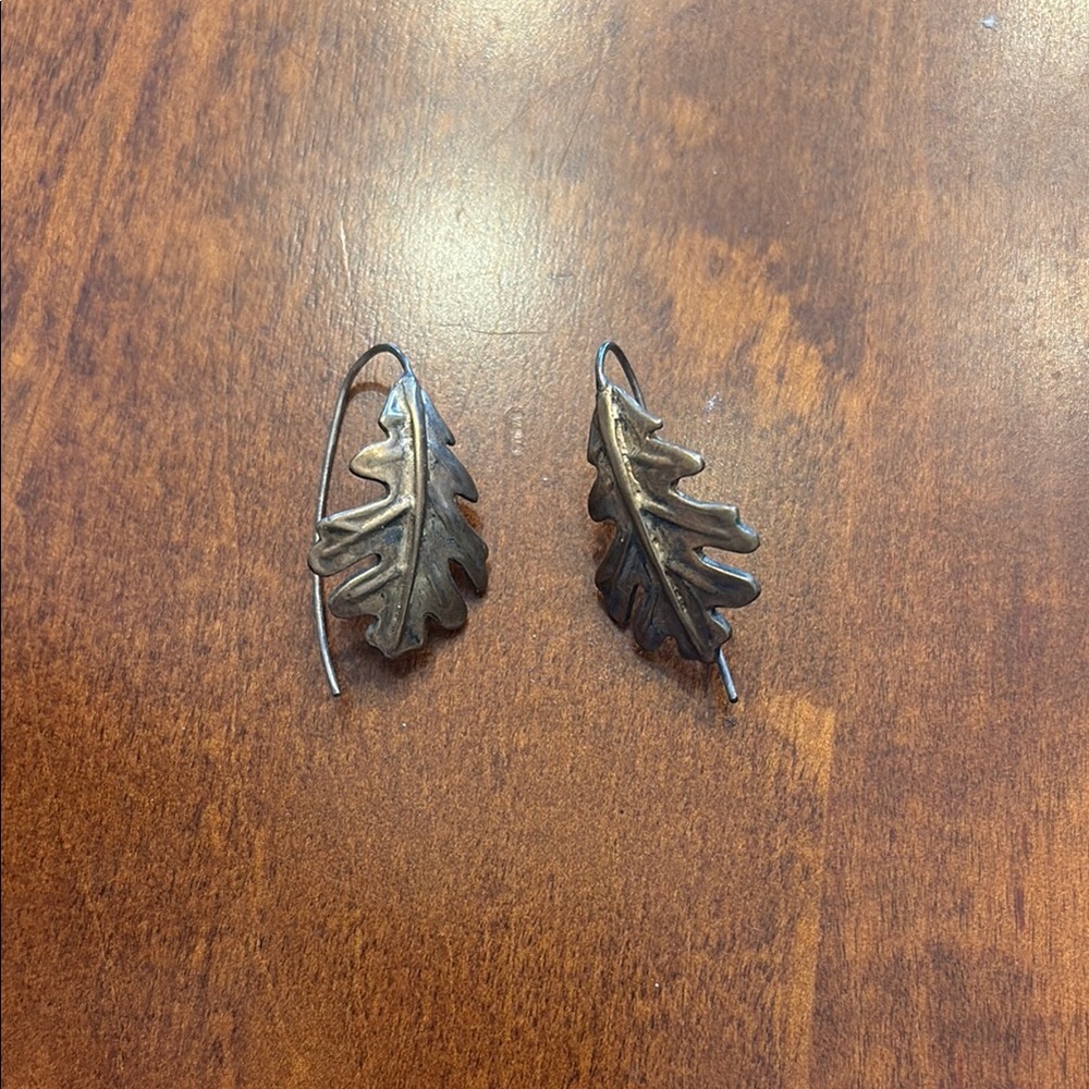 Leaf Shaped Earrings